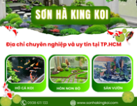 SƠN HÀ KING KOI - THIẾT KẾ BỞI MR TÀI: 0789711496